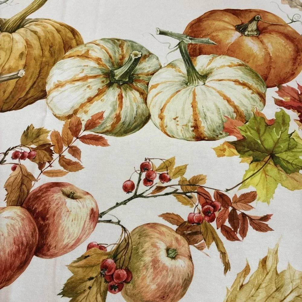Southern Living Tablecloth Fall Autumn Thanksgiving 56x80